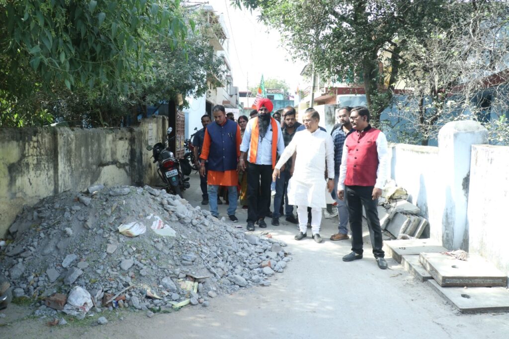 लोगों का आशियाना उड़ाने में लगी है सरकार, दिल्ली की तर्ज पर साइंस कॉलेज मैदान में प्रगति विहार का काम भी अधूरा-  अमरअग्रवाल